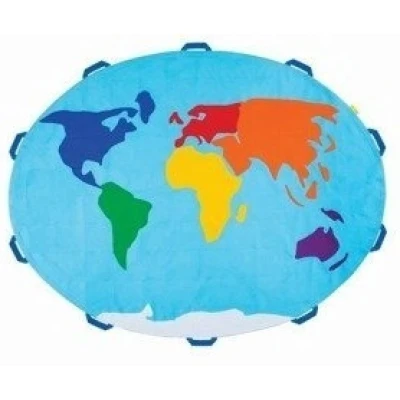 Mata Edukacyjna FLAGI Mapa Świata, GRA EDUKACYJNA XL